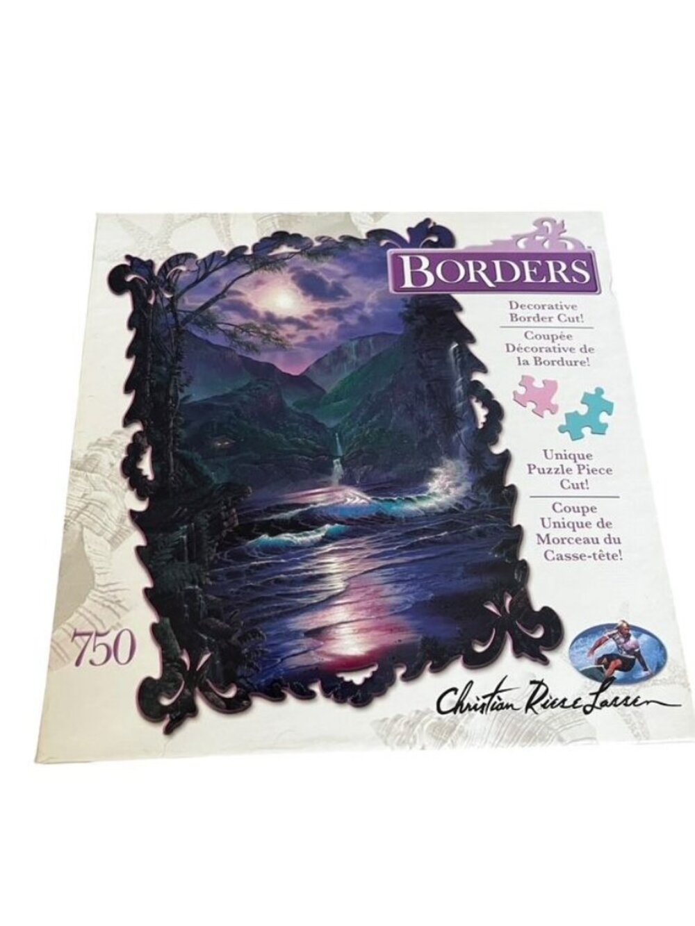 Borders Secret Place Christian Riese Lassen 750 Piece Puzzle New Sealed